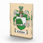 Callahan Coat of Arms Photo Block Fotoblokken (Rechts)