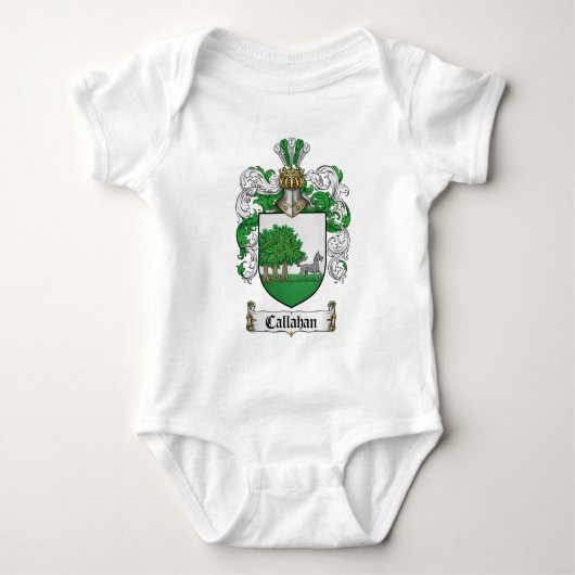Callahan Wapen Baby Body Romper (Voorkant)