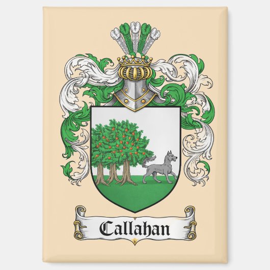 Callahan Wapenschild Magneet (Voorkant)