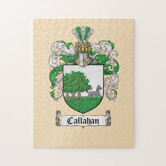 Callahan Wapenschild Puzzel (Verticaal)
