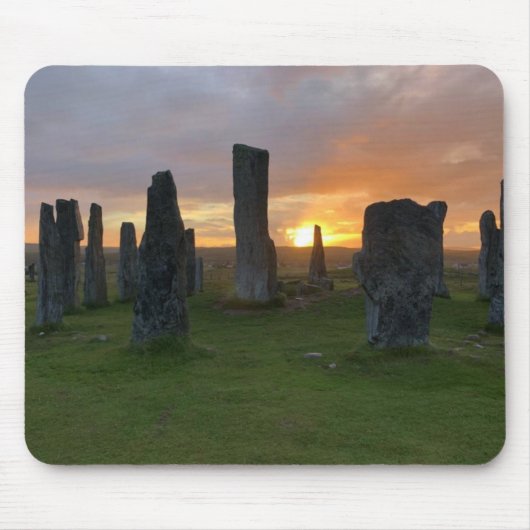 Callanish Standing Stones bij Sunrise - Schotland Muismat (Voorkant)