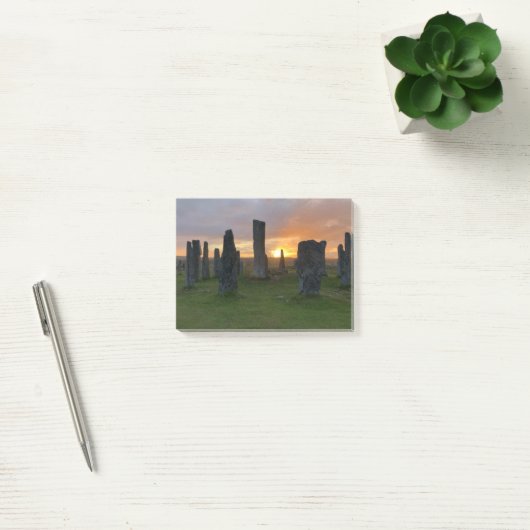 Callanish Standing Stones bij Sunrise - Schotland Post-it® Notes (Kantoor)