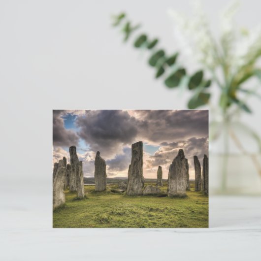 Callanish Standing Stones Briefkaart (Staand voorkant)