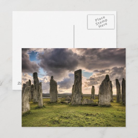 Callanish Standing Stones Briefkaart (Voorkant / Achterkant)