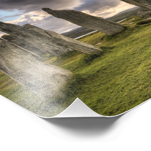 Callanish Standing Stones Foto Afdruk (Hoek)