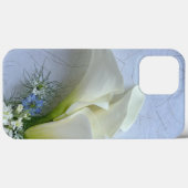 Calla's met nigella en violieren Case-Mate iPhone case (Achterkant (horizontaal))