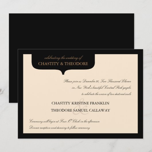 Callaway 5x7 kaart (Voorkant / Achterkant)