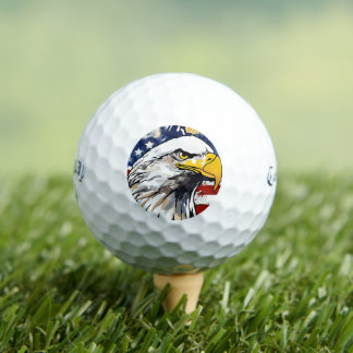 Callaway Custom Veterans Gift - Bald Eagle Design Golfballen