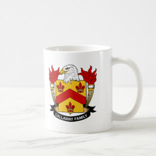 Callaway Family Crest Koffiemok