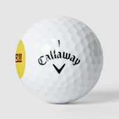 Callaway Golf Warbird Golfballen-Vroeg Waarschuwin Golfballen (Logo)