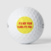 Callaway golfballen - Bad Golfer Edition (Voorkant)