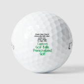 Callaway Golfballen - Monogram Naam Souvenir (Voorkant)