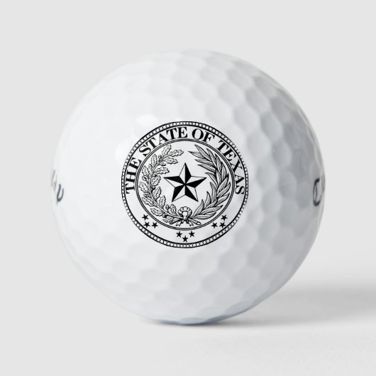 Callaway State of Texas Golfballen (Voorkant)