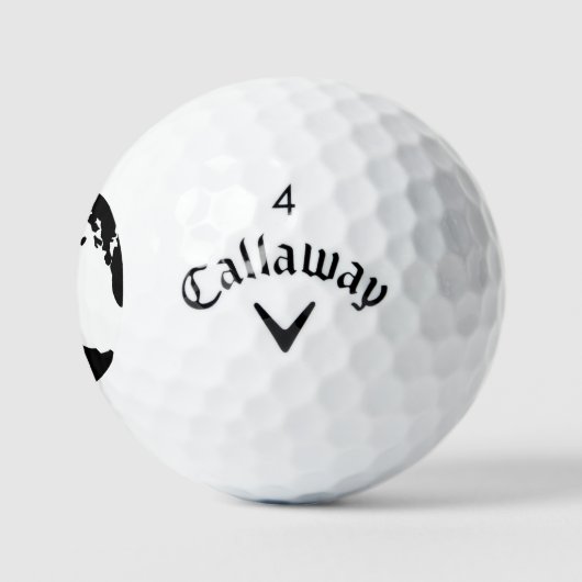 Callaway Supersoft 12 pack aangepaste golfballen W (Logo)