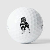 Callaway Supersoft 12 pack golfballen rottweiler (Voorkant)