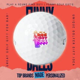 Callaway Supersoft 19th Hole Slecht idee om bier t Golfballen