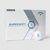 Callaway Supersoft Custom Golfballen - Voeg naam t (Verpakking)