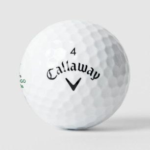 Callaway Supersoft Custom Golfballen - Voeg naam t