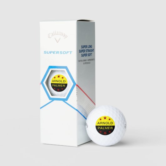 Callaway Supersoft Golf Balls with Custom Name Golfballen (Verpakking)
