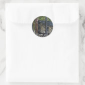 Callaway Tuinen Log Cabin Ronde Sticker (Tas)