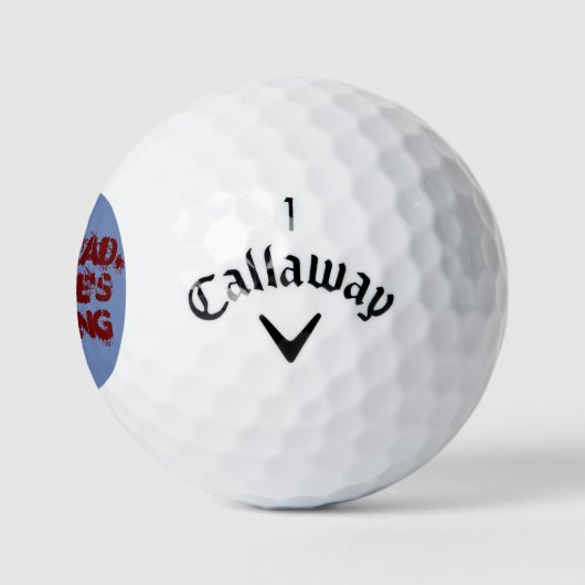 Callaway Warbird Golf Ball - Cheater versie Golfballen (Logo)