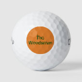 Callaway Warbird golfbal - Woodsman Golfballen (Voorkant)