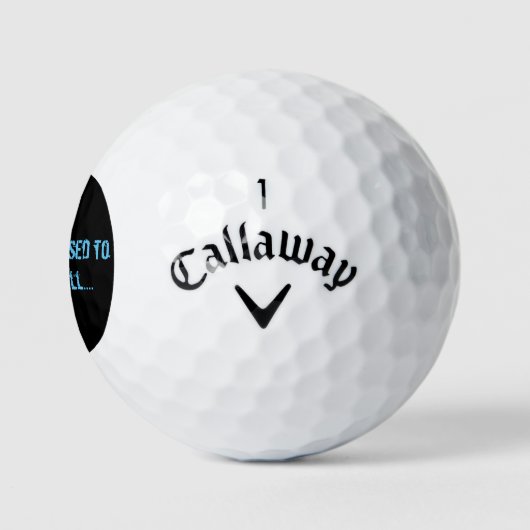 Callaway warbird golfballen beschaamde editie (Logo)