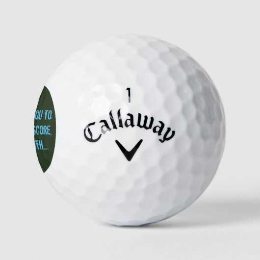 Callaway Warbird golfballen - Pleit de 5e editie (Logo)