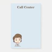 Callcenter memo post-it® notes (Voorkant)