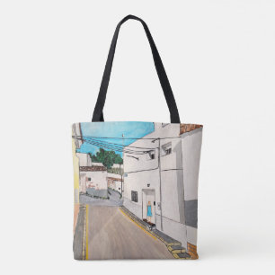 Calle Cabanilles Schilderij van Alfred Fox Tote Bag