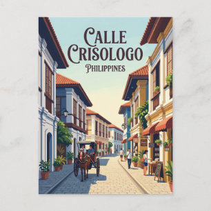 Calle Crisologo Filipijnen Briefkaart