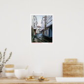 Calle de Carmen Curuxeiras (Ferrol. A Coruña) Poster (Keuken)