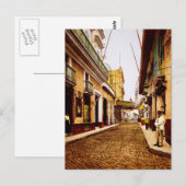 Calle de Habana Havana Cuba Briefkaart (Voorkant / Achterkant)
