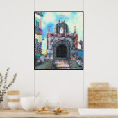 Calle Del Cristo Poster (Keuken)