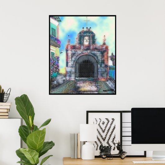 Calle Del Cristo Poster (Thuiskantoor)