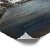 Calle del Villar (Santiago de Compostela) Poster (Hoek)