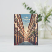 Calle Estafeta Spanje Briefkaart (Staand voorkant)