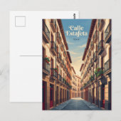 Calle Estafeta Spanje Briefkaart (Voorkant / Achterkant)