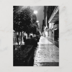 Calle Florida Buenos Aires zwart-wit Briefkaart