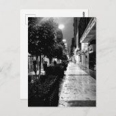 Calle Florida Buenos Aires zwart-wit Briefkaart (Voorkant / Achterkant)