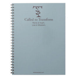 Called to Transform: Basic Notebook Notitieboek