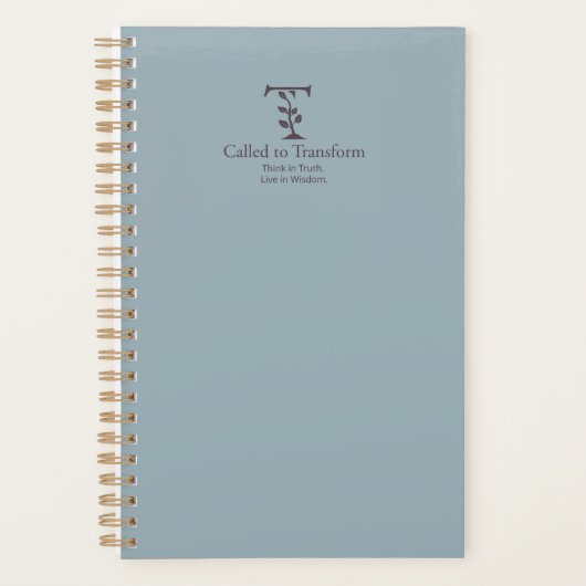 Called To Transform Planner (Voorkant)