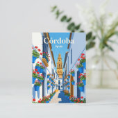 Calleja de las Flores Spanje Briefkaart (Staand voorkant)