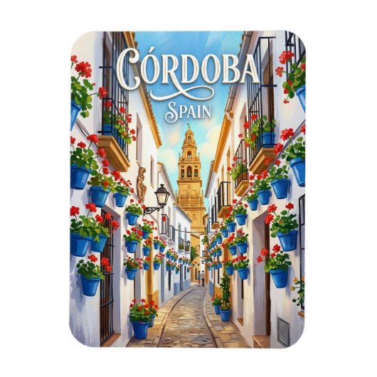 Calleja de las Flores Spanje Magneet (Verticaal)