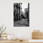 Calles de Compostela Poster (Keuken)