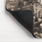 Calley Monkey Mandala Muismat (Hoek)