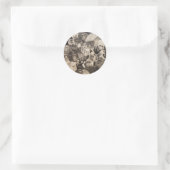 CalleyArt1 Ronde Sticker (Tas)