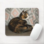 Callie Cat op Sofa Muismat (Met muis)