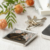 Callie Cat op Sofa Sleutelhanger (Zijkant)