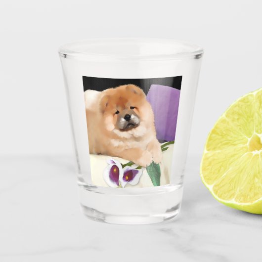 CALLIE Chow shot glas (Voorkant)